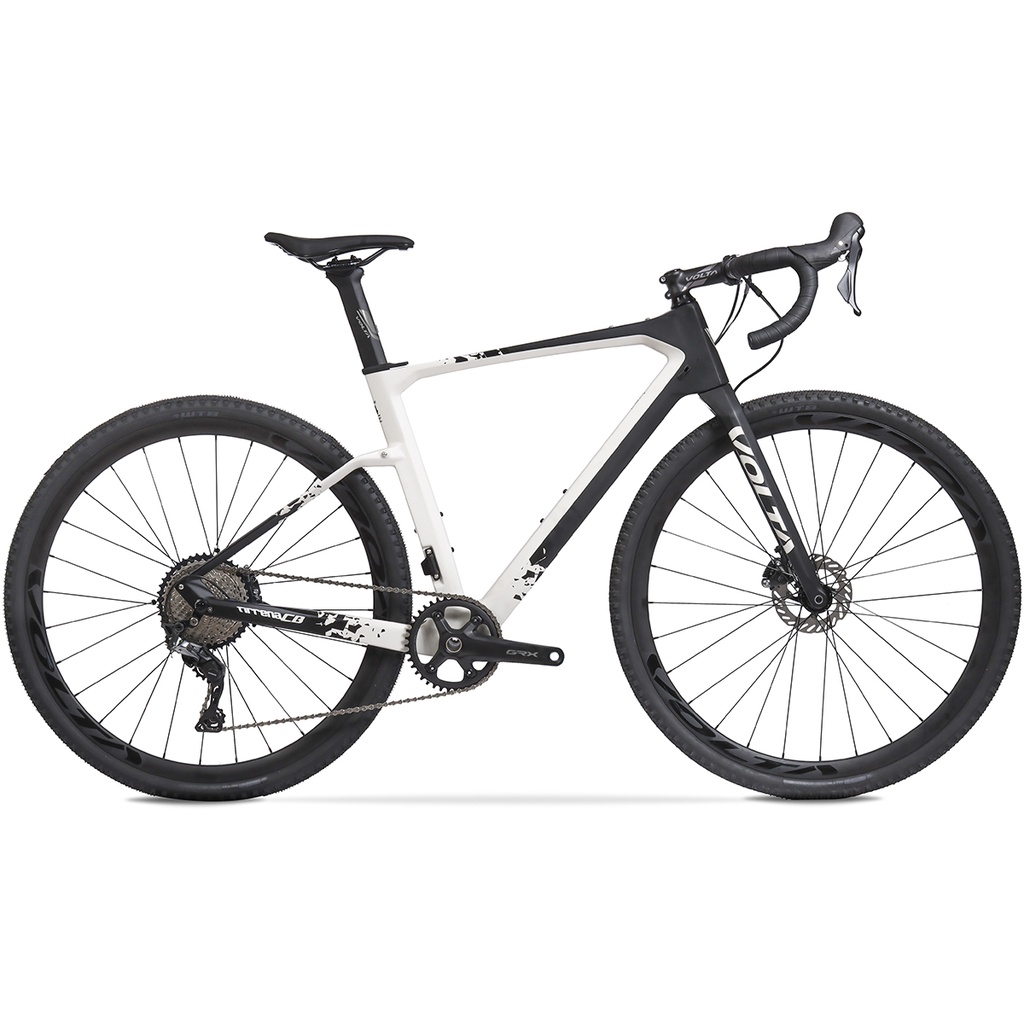 BICICLETA GRAVEL VOLTA TIRRENA G2 CARBONO R28" SHIMANO GRX 11VEL NEGRO TALLE 47