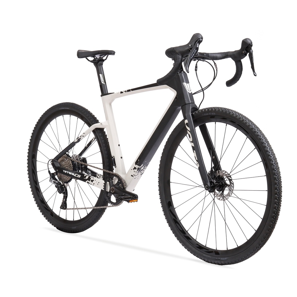 BICICLETA GRAVEL VOLTA TIRRENA G2 CARBONO R28" SHIMANO GRX 11VEL NEGRO TALLE 51
