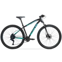 BICICLETA MTB VOLTA RAZZ G3 ALUMINIO R29" 18VEL SHIMANO CUES NEGRO/CELESTE TALLE S