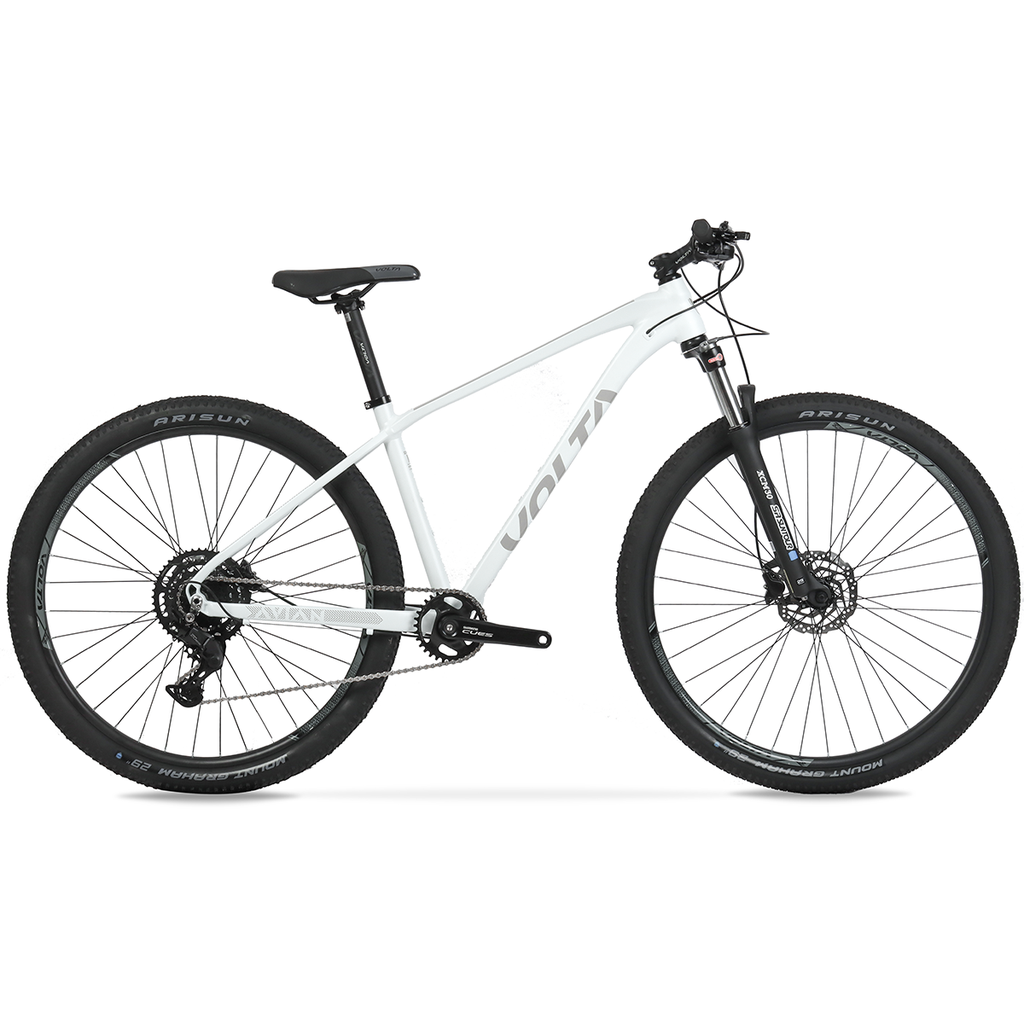 BICICLETA MTB VOLTA AVIAN G2 ALUMINIO R29" 9VEL SHIMANO CUES BLANCO/GRIS TALLE M