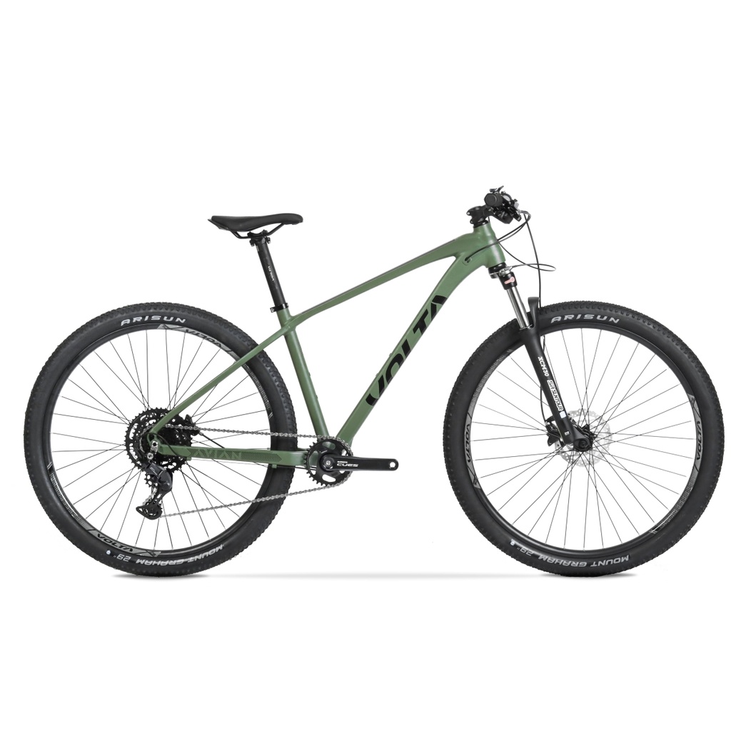 BICICLETA MTB VOLTA AVIAN G2 ALUMINIO R29" 9VEL SHIMANO CUES VERDE/NEGRO TALLE S