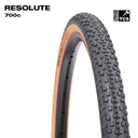 CUBIERTA WTB 700X42 GRAVEL RESOLUTE COMP/FAST ROLLING 27TPI DNA TANWALL