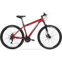 BICICLETA MTB TIGRIS ACERO R29" 21VEL ROJO/GRIS TALLE M